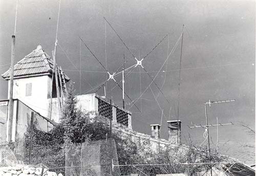 F5AD Les antennes en 1964