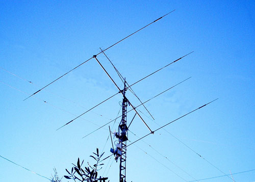F5AD antenne  Yagi bibande 18-24 MHz