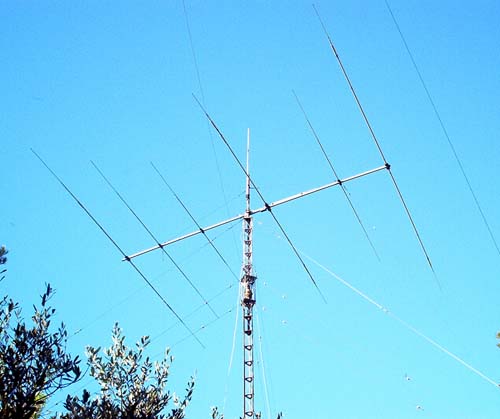 F5AD antenne Yagi tribande TH6