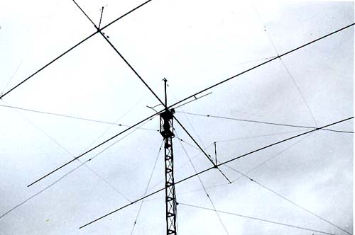 F5AD antenne trois éléments Yagi sur 14 MHz
