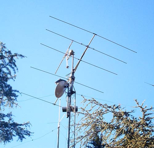 F5AD antenne cinq éléments 50 MHz